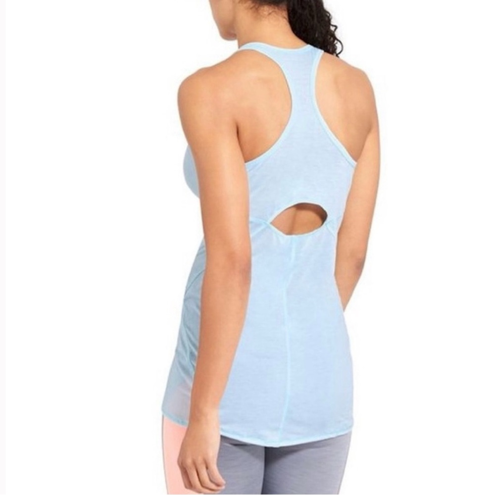 Athleta Cutout Repetition Tank | White | Size Small
